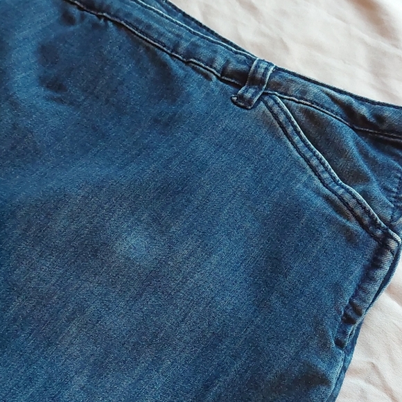 Sold! CJ BANKS maxi denim skirt, 16W - Picture 4 of 8